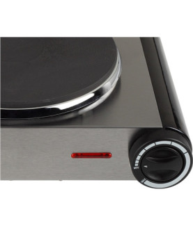 Tristar | Free standing table hob | KP-6191 | Number of burners/cooking zones 1 | Stainless Steel/Black | Electric