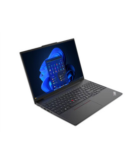 Lenovo ThinkPad E16 | Black | 16 " | IPS | WUXGA | 1920 x 1200 pixels | Anti-glare | AMD Ryzen 7 | 7735HS | 16 GB | SO-DIMM DDR