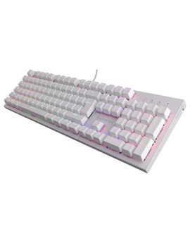 Genesis THOR 303 | Mechanical Gaming Keyboard | Wired | US | White | USB Type-A | Outemu Peach Silent