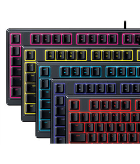 Razer | Gaming Keyboard | Ornata V3 X | Gaming keyboard | Wired | RGB LED light | US | Black | Numeric keypad | Silent Membrane