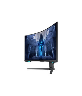 Samsung | Curved Monitor | LS32BG750NPXEN | 32 " | VA | UHD | 16:9 | 165 Hz | 1 ms | 3840 x 2160 | 350 cd/m | HDMI ports quanti