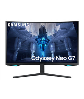 Samsung | Curved Monitor | LS32BG750NPXEN | 32 " | VA | UHD | 16:9 | 165 Hz | 1 ms | 3840 x 2160 | 350 cd/m | HDMI ports quanti