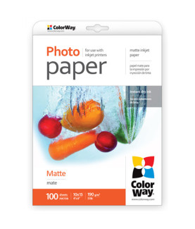 190 g/m | 10x15 | Matte Photo Paper