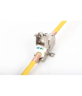 Digitus | Cat 7A class FA, S/FTP, Twisted Pair installation cable, simplex, 1500 MHz | DK-1744-A-VH-10-P