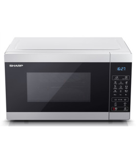 Sharp | Microwave Oven with Grill | YC-MG81E-S | Free standing | 900 W | Grill | Silver