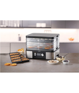 Caso | Food Dehydrator | DH 450 | Power 370-450 W | Number of trays 5 | Temperature control | Integrated timer | Black/Stainles