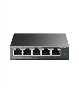 TP-LINK | Switch | TL-SG1005LP | Unmanaged | Desktop | PoE+ ports quantity 4 | Power supply type External