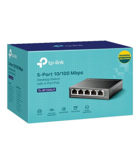 TP-LINK | Switch | TL-SF1005LP | Unmanaged | Desktop | 10/100 Mbps (RJ-45) ports quantity 5 | Power over Ethernet (PoE) ports q