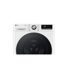 LG | Washing machine | F2WR709S2W | Energy efficiency class A-10% | Front loading | Washing capacity 9 kg | 1200 RPM | Depth 47