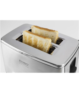 Caso | Toaster | Inox | Power 1050 W | Number of slots 2 | Housing material Stainless steel | Stainless steel