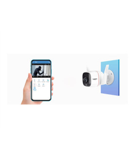 TP-LINK | Outdoor Security Wi-Fi Camera | TC65 | Bullet | 3 MP | 3.89 mm/F2.2 | H.264 | Micro SD, Max. 128GB