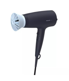 Philips | Hair Dryer | BHD360/20 | 2100 W | Number of temperature settings 6 | Ionic function | Diffuser nozzle | Black/Blue