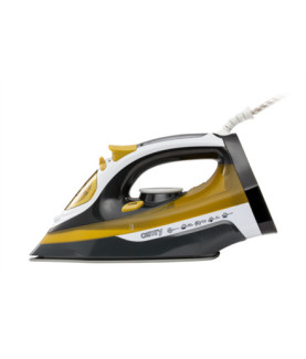 Camry | Iron | CR 5029 | Steam Iron | 2400 W | Continuous steam 40 g/min | Steam boost performance 70 g/min | White/Black/Gold