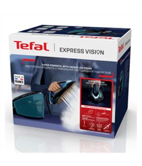 TEFAL Ironing System | SV8151 Express Vision | 2800 W | 1.8 L | 7 bar | Auto power off | Vertical steam function | Calc-clean f