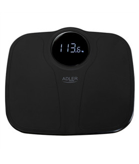 Adler | Bathroom Scale | AD 8172b | Maximum weight (capacity) 180 kg | Accuracy 100 g | Body Mass Index (BMI) measuring | Black