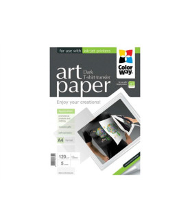 ART T-shirt transfer (dark) | 120 g/m | A4 | A4 | Photo Paper