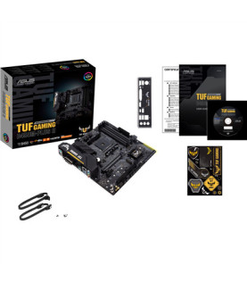 Asus | TUF GAMING B450M-PLUS II | Processor family AMD | Processor socket AM4 | DDR4 | Memory slots 4 | Number of SATA connecto