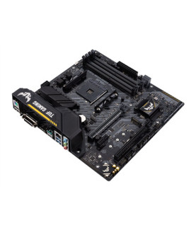 Asus | TUF GAMING B450M-PLUS II | Processor family AMD | Processor socket AM4 | DDR4 | Memory slots 4 | Number of SATA connecto