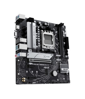 Asus | PRIME B650M-K | Processor family AMD | Processor socket AM5 | DDR5 | Supported hard disk drive interfaces SATA, M.2 | Nu