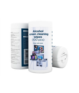 Gembird | Alcohol Screen Cleaning Wipes (100 pcs) | CK-AWW100-01 | Screen cleaning wipes