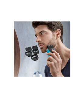 Braun | Shaver with trimmer | Series 3 Shave&Style 3010BT | Operating time (max) 45 min | Wet & Dry | NiMH | Black/Blue