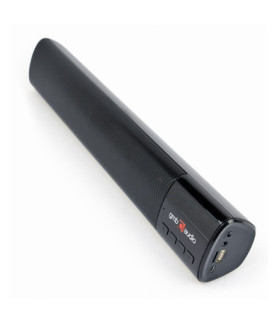 Gembird | Bluetooth soundbar | SPK-BT-BAR400-01 | 2 x 5 W | Bluetooth | Black | Portable | Wireless connection