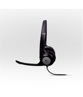 Logitech | Computer headset | H390 | On-Ear Built-in microphone | USB Type-A | Black