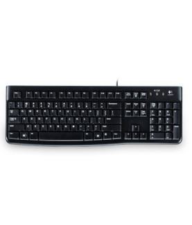 Logitech | K120 | Standard | Wired | EN/LT | 1.5 m | Black | USB Port | Lithuanian | 55 g