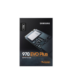 Samsung | 970 Evo Plus | 1000 GB | Solid-state drive interface M.2 NVME | Read speed 3500 MB/s | Write speed 3300 MB/s