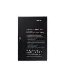 Samsung | 970 Evo Plus | 1000 GB | Solid-state drive interface M.2 NVME | Read speed 3500 MB/s | Write speed 3300 MB/s