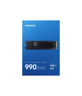 Samsung | 990 EVO | 2000 GB | SSD form factor M.2 2280 | Solid-state drive interface NVMe | Read speed 5000 MB/s | Write speed 