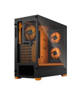 Fractal Design | Pop Air RGB | Side window | Orange Core TG Clear Tint | ATX, mATX, Mini ITX | Power supply included No | ATX