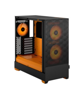 Fractal Design | Pop Air RGB | Side window | Orange Core TG Clear Tint | ATX, mATX, Mini ITX | Power supply included No | ATX