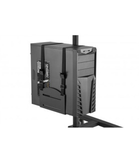 Digitus | Mobile workstation with individual height adjustment | DA-90374 | Monitor Mount, PC Holder | 17-32 " | Black