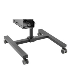 Digitus | Mobile workstation with individual height adjustment | DA-90374 | Monitor Mount, PC Holder | 17-32 " | Black