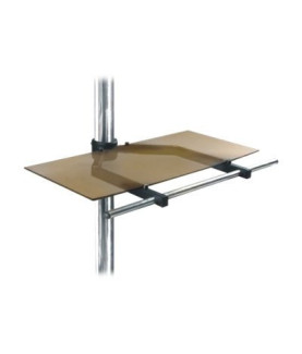 EDBAK TRS4c-B Glass Shelf with Handle for TR4/TR5/TR6 Trolleys | EDBAK | Other | N/A | Black