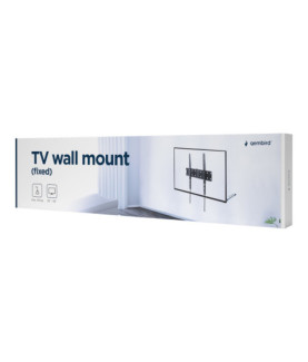 Gembird | Wall mount | WM-55F-02 | Fixed | 32-55 " | Maximum weight (capacity) 40 kg | Black