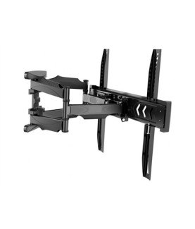 Gembird | Wall mount | WM-58ST-01 | Tilt, swivel, rotate | 32-58 " | Maximum weight (capacity) 36.4 kg | Black