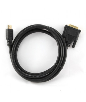 Gembird | HDMI 19pin male | DVI 18+1pin male | HDMI to DVI-D | 0.5 m