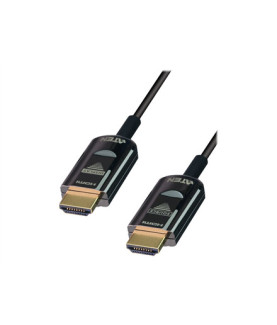 Aten VE781010 10M True 4K HDMI Active Optical Cable, True 4K@10m | Aten | True 4K HDMI Active Optical Cable | Black | HDMI Type