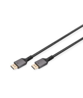 Digitus | DisplayPort Connector Cable 1.4 | Black | DP to DP | 1 m