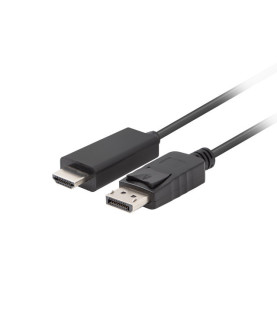 Lanberg | DisplayPort to HDMI Cable | DisplayPort Male | HDMI Male | DP to HDMI | 1.8 m