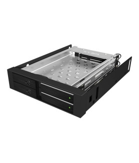 Icy Box IB-2227StS Storage Drive Cage for 2.5" HDD, Black | Raidsonic