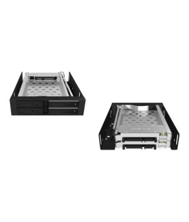 Icy Box IB-2227StS Storage Drive Cage for 2.5" HDD, Black | Raidsonic