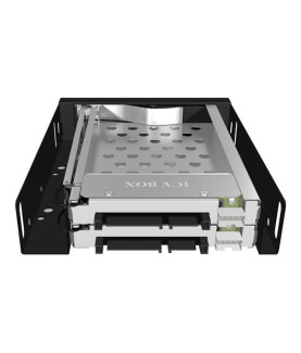 Icy Box IB-2227StS Storage Drive Cage for 2.5" HDD, Black | Raidsonic