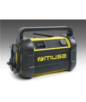 Muse | M-928 BTY | Radio Speaker | Waterproof | Bluetooth | Black/Yellow | Portable | Wireless connection