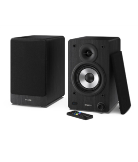 Sharp CP-SS30 Bookshelf Speakers, Black | Sharp | Speakers | CP-SS30(BK) Bookshelf | 60 W | Bluetooth | Black | Wireless connec