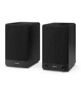 Sharp CP-SS30 Bookshelf Speakers, Black | Sharp | Speakers | CP-SS30(BK) Bookshelf | 60 W | Bluetooth | Black | Wireless connec