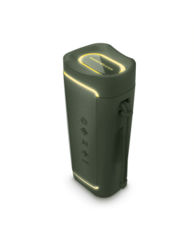 Energy Sistem | Speaker with RGB LED Lights | Yume ECO | 15 W | Waterproof | Bluetooth | Green | Portable | Wireless connection