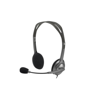 Logitech | Stereo headset | H111 | On-Ear Built-in microphone | 3.5 mm | Grey